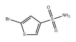 3-Thiophenesulfonamide, 5-bromo- Struktur