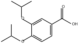 3,4-二异丙氧基苯甲酸 结构式