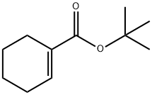 1-Cyclohexene-1-carboxylic acid, 1,1-dimethylethyl ester Structure