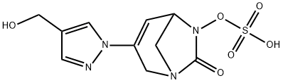 2217676-26-9 Sulfuric acid, mono[3-[4-(hydroxymethyl)-1H
pyrazol-1-yl]-7-oxo-1,6-diazabicyclo[3.2.1]oct-
3-en-6-yl] ester