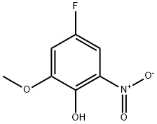 Phenol, 4-fluoro-2-methoxy-6-nitro- Structure