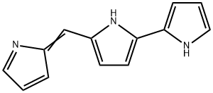 2,2'-Bi-1H-pyrrole, 5-(2H-pyrrol-2-ylidenemethyl)-,22187-69-5,结构式