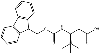 Pentanoic acid, 3-[[(9H-fluoren-9-ylmethoxy)carbonyl]amino]-4,4-dimethyl-, (3S)-,2219353-83-8,结构式