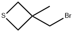 3-(bromomethyl)-3-methylthietane Structure