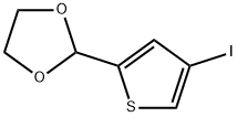 2-(4-iodothiophen-2-yl)-1,3-dioxolane Structure