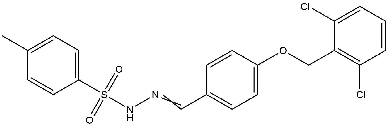 4-Methylbenzenesulfonic acid 2-[[4-[(2,6-dichlorophenyl)methoxy]phenyl]methyl... Structure