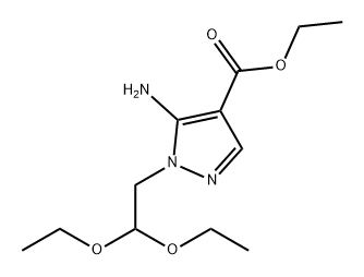 1H-Pyrazole-4-carboxylic acid, 5-amino-1-(2,2-diethoxyethyl)-, ethyl ester