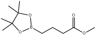 1,3,2-Dioxaborolane-2-butanoic acid, 4,4,5,5-tetramethyl-, methyl ester Struktur