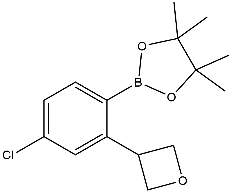 2223055-57-8 2-[4-Chloro-2-(3-oxetanyl)phenyl]-4,4,5,5-tetramethyl-1,3,2-dioxaborolane