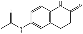 N-(2-Oxo-1,2,3,4-tetrahydroquinolin-6-yl)acetamide Struktur