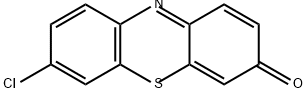 3H-Phenothiazin-3-one, 7-chloro- 化学構造式