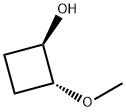 Cyclobutanol, 2-methoxy-, (1R,2R)- Struktur