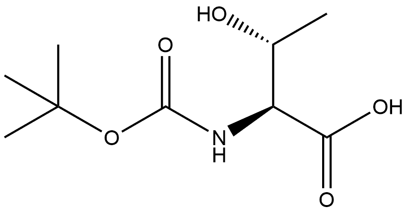 Threonine, N-[(1,1-dimethylethoxy)carbonyl]-|