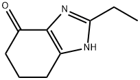 2-Ethyl-3,5,6,7-tetrahydro-4H-benzimidazol-4-one Structure