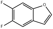 Benzofuran, 5,6-difluoro- Structure