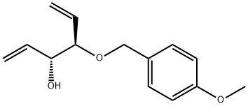 1,5-Hexadien-3-ol, 4-[(4-methoxyphenyl)methoxy]-, (3R,4R)- Structure