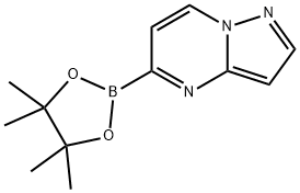 Pyrazolo[1,5-a]pyrimidine, 5-(4,4,5,5-tetramethyl-1,3,2-dioxaborolan-2-yl)-|