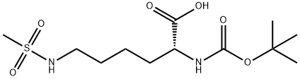 D-Lysine, N2-[(1,1-dimethylethoxy)carbonyl]-N6-(methylsulfonyl)-|