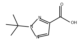 2H-1,2,3-Triazole-4-carboxylic acid, 2-(1,1-dimethylethyl)- Struktur