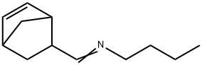 1-Butanamine, N-(bicyclo[2.2.1]hept-5-en-2-ylmethylene)- 化学構造式
