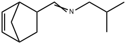 1-Propanamine, N-(bicyclo[2.2.1]hept-5-en-2-ylmethylene)-2-methyl- 化学構造式
