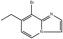 8-溴-7-乙基咪唑并[1,2-A]吡啶,2227434-20-8,结构式