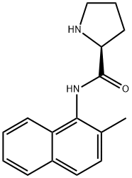 2-Pyrrolidinecarboxamide, N-(2-methyl-1-naphthalenyl)-, (2S)-|