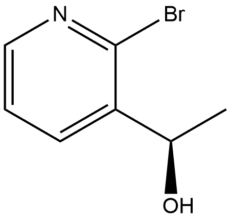 (R)-1-(2-Bromopyridin-3-yl)ethanol Struktur