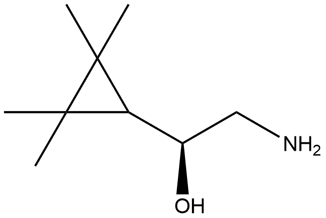 (S)-2-amino-1-(2,2,3,3-tetramethylcyclopropyl)ethan-1-ol Structure