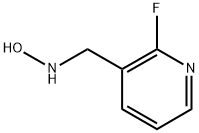 3-Pyridinemethanamine, 2-fluoro-N-hydroxy- Struktur