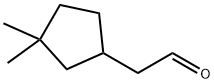 2-(3,3-dimethylcyclopentyl)acetaldehyde 化学構造式