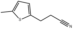 3-(5-methylthiophen-2-yl)propanenitrile Struktur