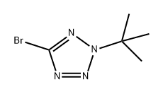 2H-Tetrazole, 5-bromo-2-(1,1-dimethylethyl)- 结构式