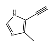 5-乙炔基-4-甲基-1H-咪唑,2228337-84-4,结构式