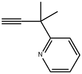 2-(2-methylbut-3-yn-2-yl)pyridine Structure