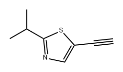 5-乙炔基-2-异丙基噻唑,2228570-77-0,结构式