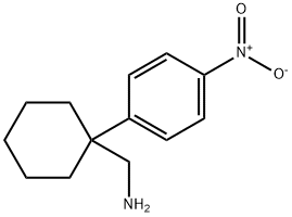 1-[1-(4-nitrophenyl)cyclohexyl]methanamine Structure