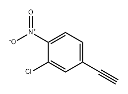 2-氯-4-乙炔基-1-硝基苯,2228686-46-0,结构式