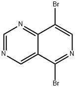 5,8-dibromopyrido[4,3-d]pyrimidine Structure