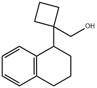 [1-(1,2,3,4-tetrahydronaphthalen-1-yl)cyclobutyl] methanol Structure