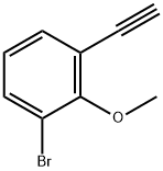 1-Bromo-3-ethynyl-2-methoxybenzene Structure