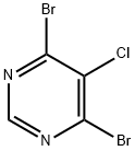Pyrimidine, 4,6-dibromo-5-chloro- Struktur