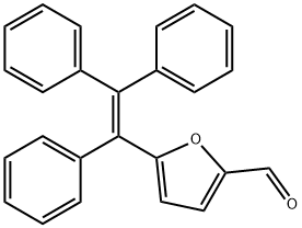 5-(1,2,2-三苯基乙烯基)呋喃-2-甲醛,2230049-89-3,结构式