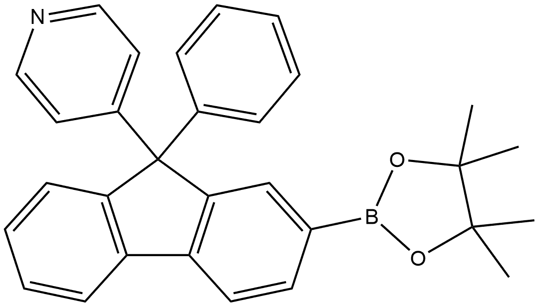 2230216-95-0 4-[9-苯基-2-硼酸频哪醇酯-9H-芴-9-基]吡啶