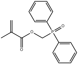 2-PROPENOIC ACID, 2-METHYL-, (DIPHENYLPHOSPHINYL)METHYL ESTER,2230541-48-5,结构式