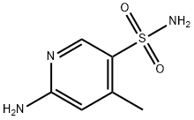 6-amino-4-methylpyridine-3-sulfonamide Struktur