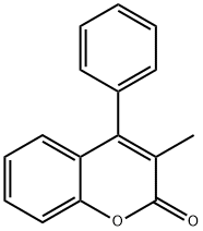 2H-1-Benzopyran-2-one, 3-methyl-4-phenyl-