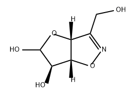 Furo[2,3-d]isoxazole-5,6-diol, 3a,5,6,6a-tetrahydro-3-(hydroxymethyl)-, (3aR,6R,6aR)-