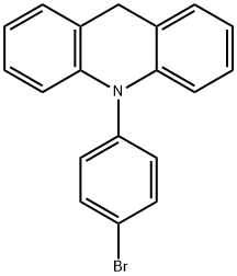 Acridine, 10-(4-bromophenyl)-9,10-dihydro- 结构式