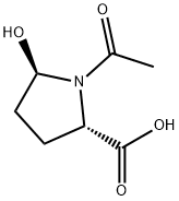 L-Proline, 1-acetyl-5-hydroxy-, (5R)-,2235464-65-8,结构式
